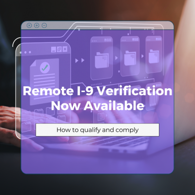 Use Remote I-9 Verification