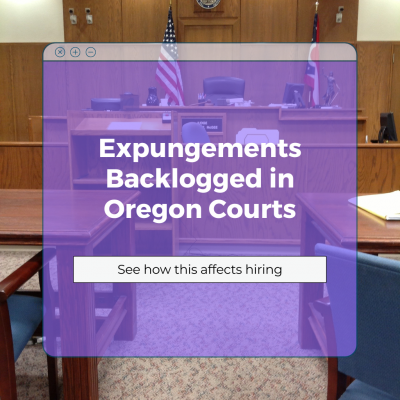 Oregon Expungement Cases Significantly Backlogged