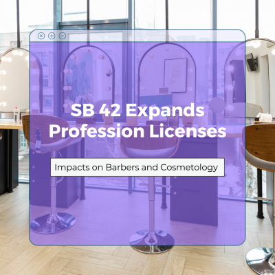 SB 42 expands barber and cosmetology licensing