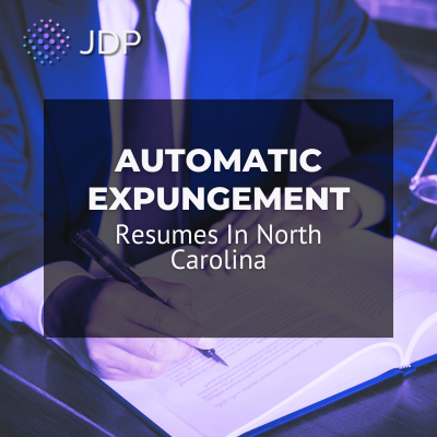 SB 565 - Automatic Expungement Resumes In North Carolina