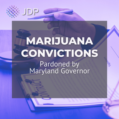 Marijuana Convictions Pardoned by Maryland Governor