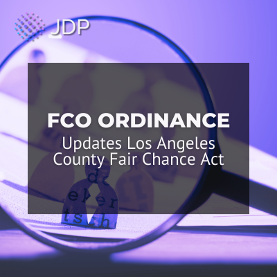 FCO Ordinance Updates Los Angeles County Fair Chance Act