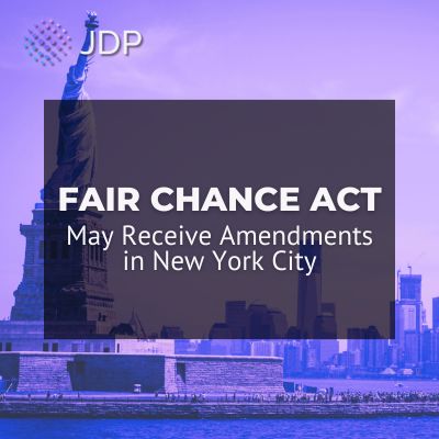 Fair Chance Act May Receive Amendments in New York City