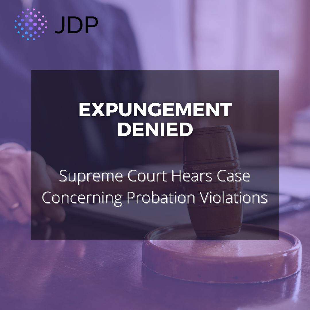 Denied Expungement Case Heard by Maryland Supreme Court - JDP
